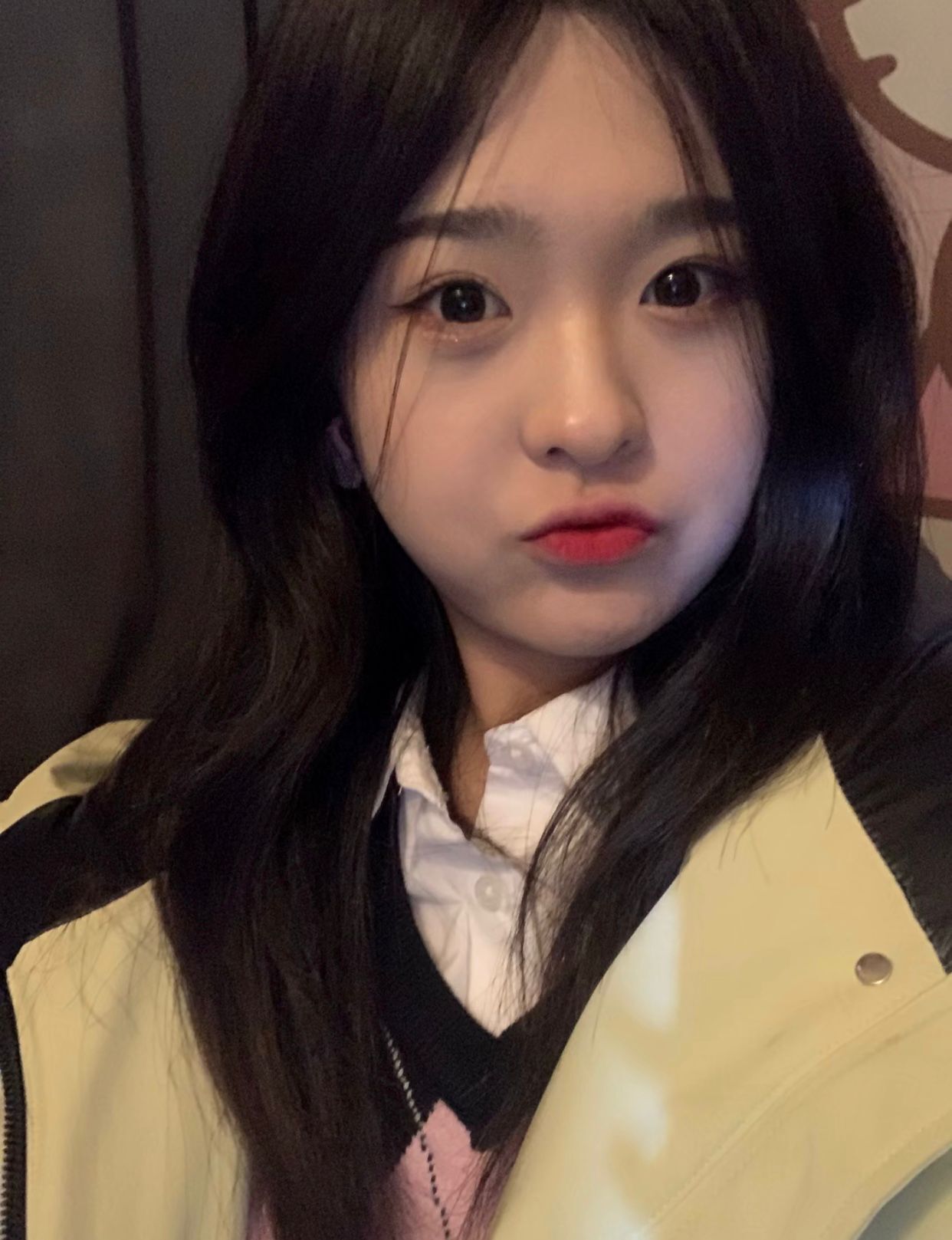 颜控必入！漂亮的小姐姐，会说话的大眼睛，猛亲猛吻69嗨翻了